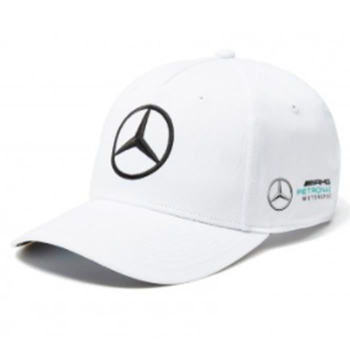 Mercedes AMG F1 Team Puma Baseball Casquette Noir Officiel 2018