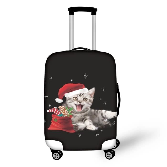 Mateju Housse Valise Imprimé Housse De Valise, Élastique Housse Protection Valise Lavable Housse De Protection Pour Bagages 3D Luggage Cover En Spandex S-XL (S,Lion