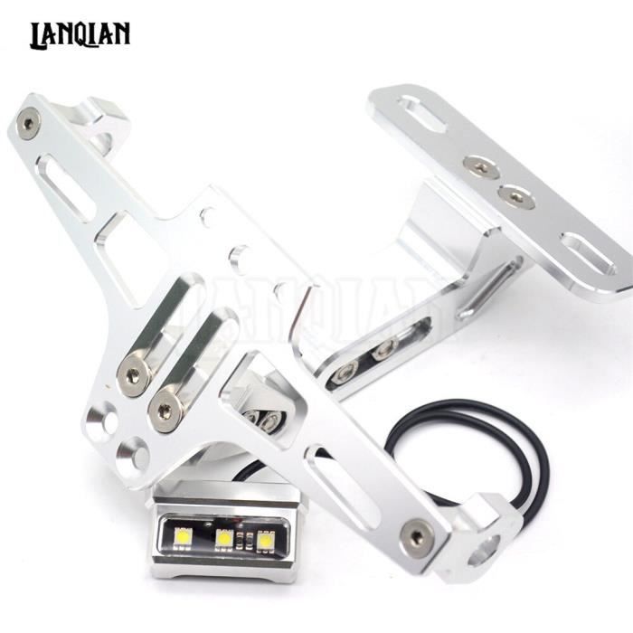 Support de plaque d'immatriculation universel yamaha fz1 fz6 FZS xj6 typ1 Support de plaque d'immatriculation universel yamaha fz1 fz6 FZS xj6 typ1