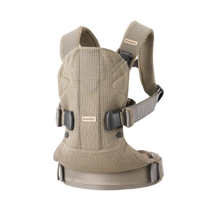 Porte-bébé physiologique BABYBJORN Move Mesh 3D - vert sauge