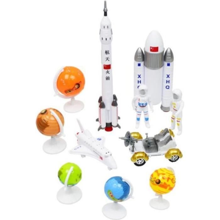 ROHSCE Kit De Fusée Modèle Avec Lanceur Électrique – Ultra-Haut Vol 24 à 60 M, Parachute, LED, Batterie Rechargeable, Cadeau Enfant 8-12 Ans