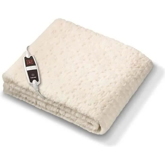 UB 56 Chauffe matelas pour lit double 150x160 en douce 2 x 4 niveaux de températures avec arret automatique