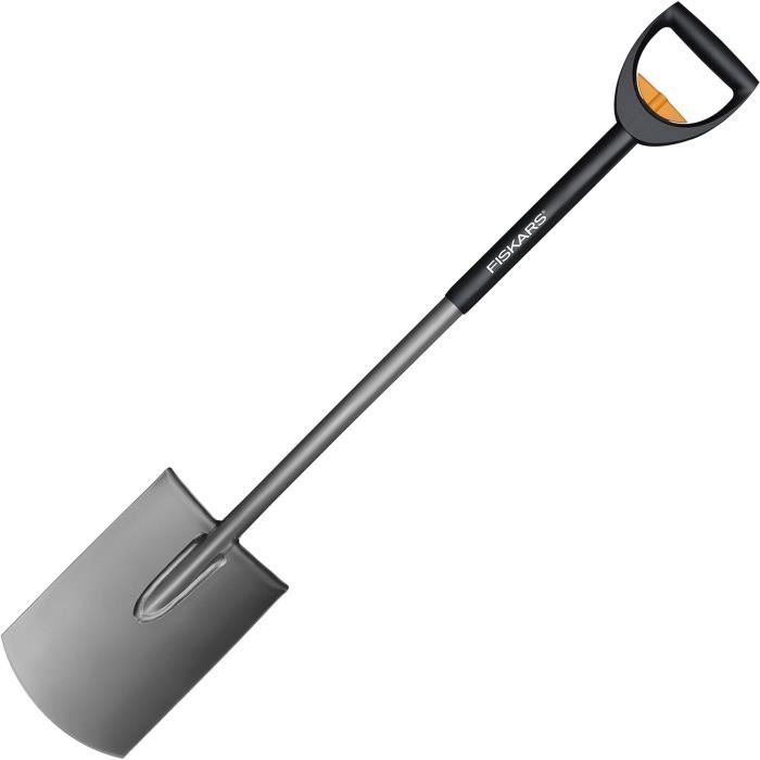 Xforst Bêche Acier Carbone 70 Cm 1,36 Kg - Lame Trapézoïdale Tranchante Pour Jardinage Et Détection Métaux