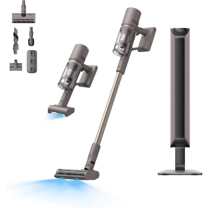 NEW Aspirateur Balai sans fil DREAME Z10 Station avec Auto Vidage - 90 min d'autonomie - Aspiration 