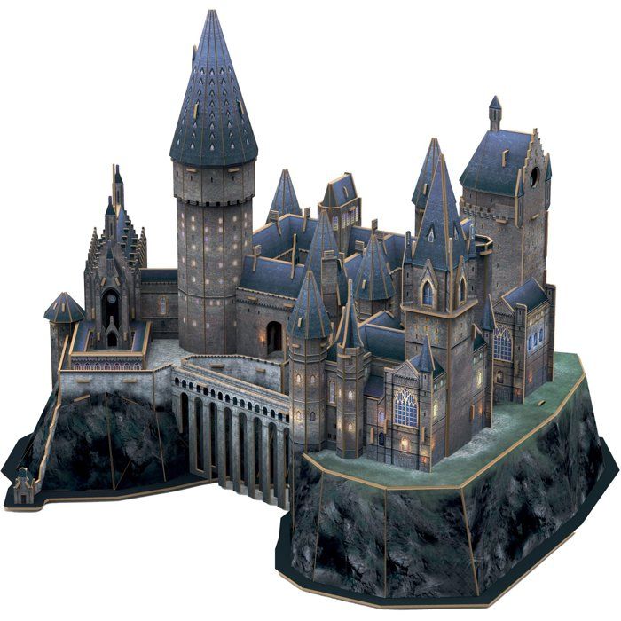 Puzzle 3D - Château de Poudlard - EXPLORA - 540302 - Licence Harry Potter - 197 pièces - Dès 8 ans