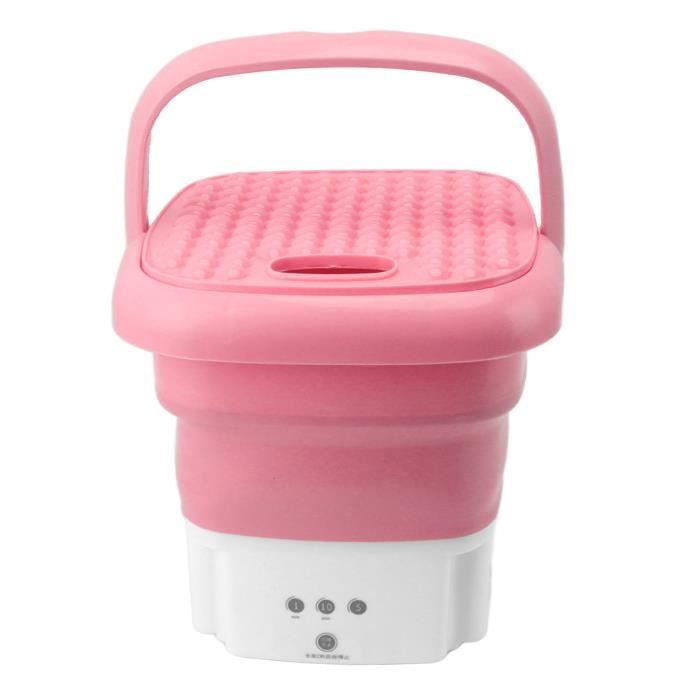 Mini Machine à Laver Portable Rechargeable - 1,1 L, Pour Sous-vêtements, Chaussettes, Vêtements Bébé