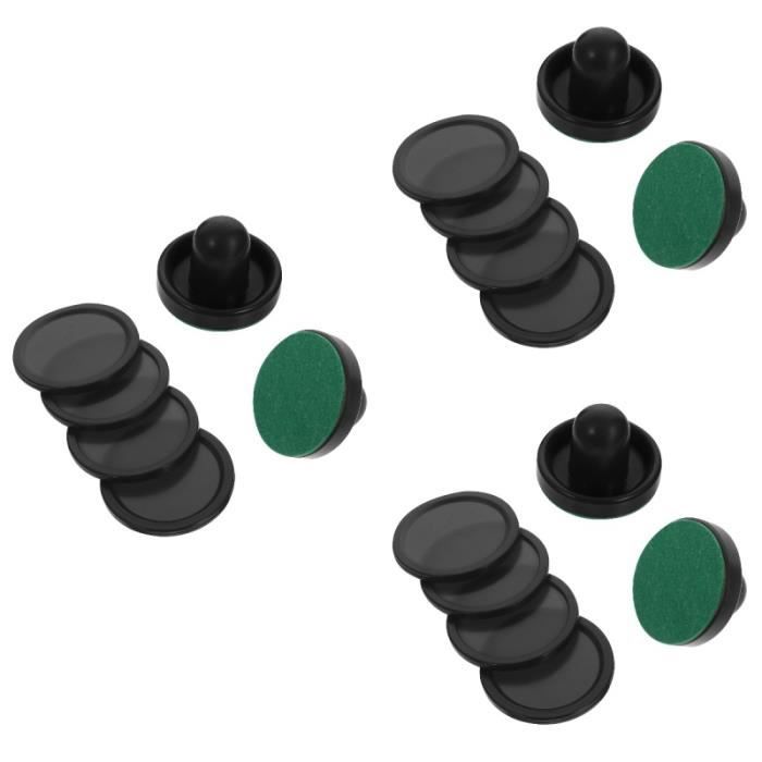 Palets Et Poussoirs Pour Table Air Hockey - Diamètre 96 Mm - Set Pour Jeux En Famille