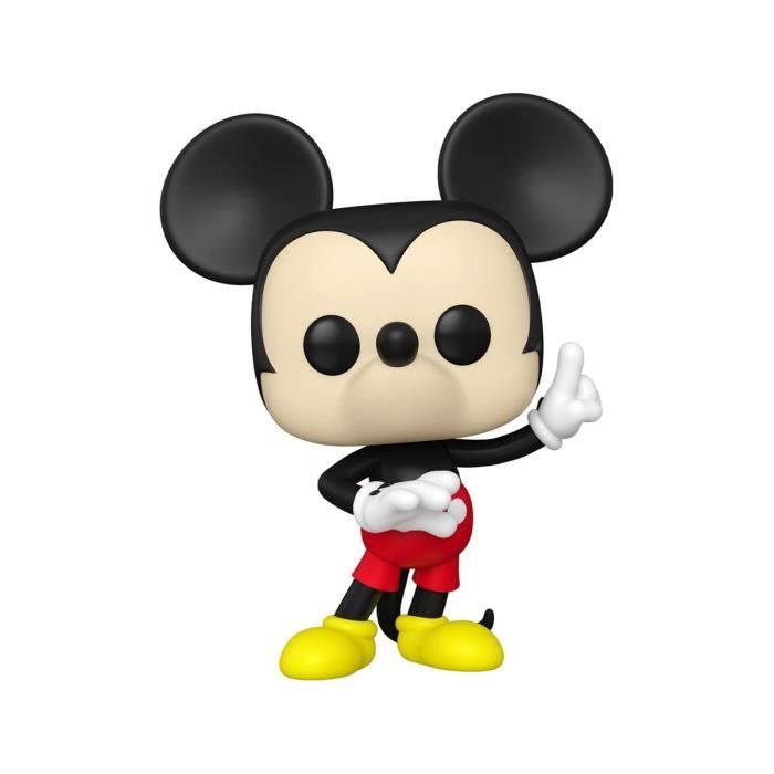 Figurine POP! Mega Super Sized Mickey Mouse 46 cm - FUNKO - POP! Disney 100th - Intérieur - Blanc - Adulte