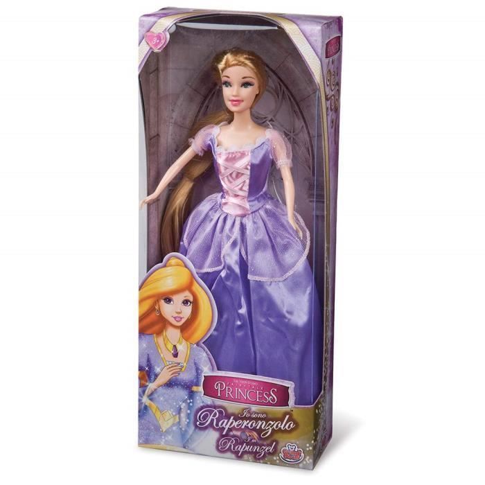 Poupee Raiponce Fashion Doll 2538 GRANDI GIOCHI 30cm Accessoires inclus