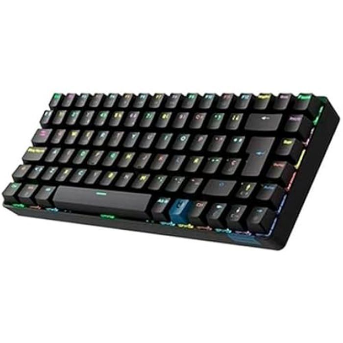 Clavier Gaming Hiditec GKE010006 – Mécanique, Sans Fil, RGB, QWERTY - vue 2