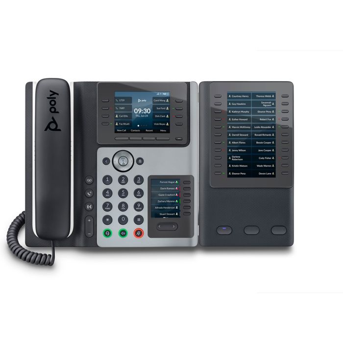 HP POLY EDGE E450 IP PHONE AND - vue 3