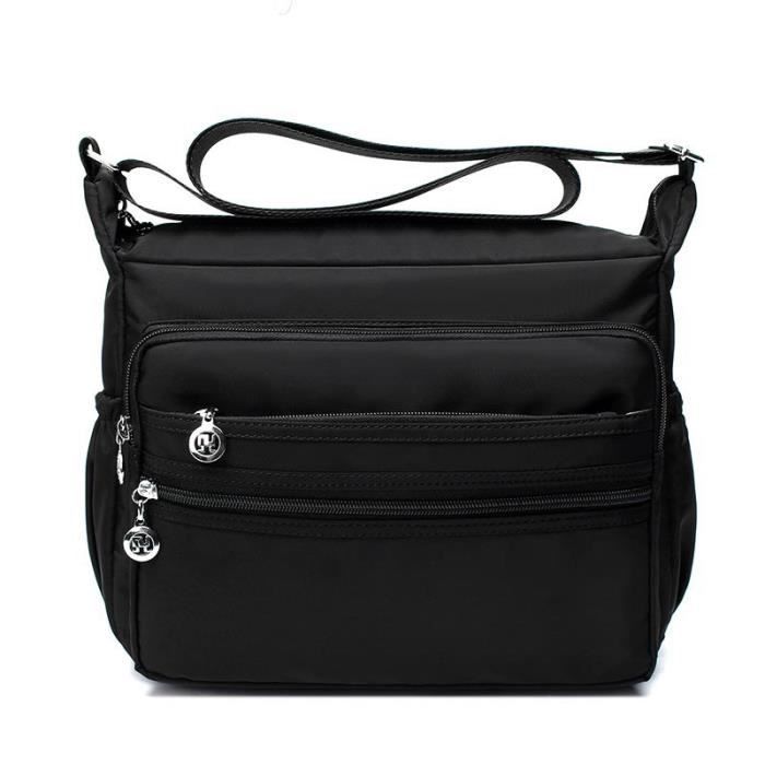 Sac bandoulière femme nylon clearance