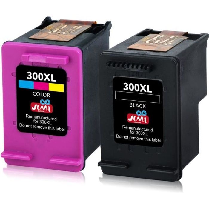 Compatible Hp 300 Cartouches D Encre Pour Hp Deskjet F4580 F2480 F4280 F2420 F4500 D2660 Hp Photosmart C4680 C4780 Hp Envy 110 Cdiscount Informatique