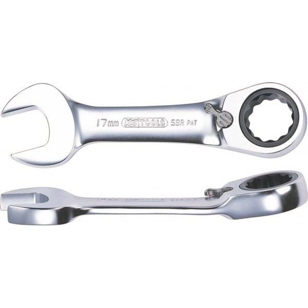 Mini Cle Mixte A Cliquet Reversible Chromeplus 72 Dents 19 Mm Ks Tools 503 4642 Cdiscount Bricolage