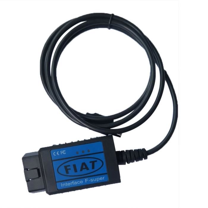 Câble de Diagnostic de Scanner USB OBD2 EOBD 1 pièce + lecteur de CD 1 pièce pour Fiat Alfa