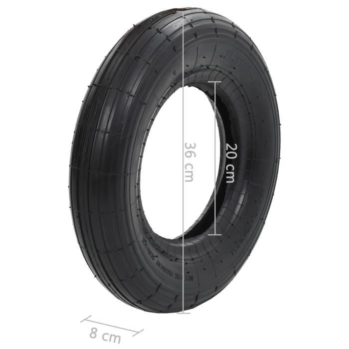 Pneus De Brouette 3 50 8null