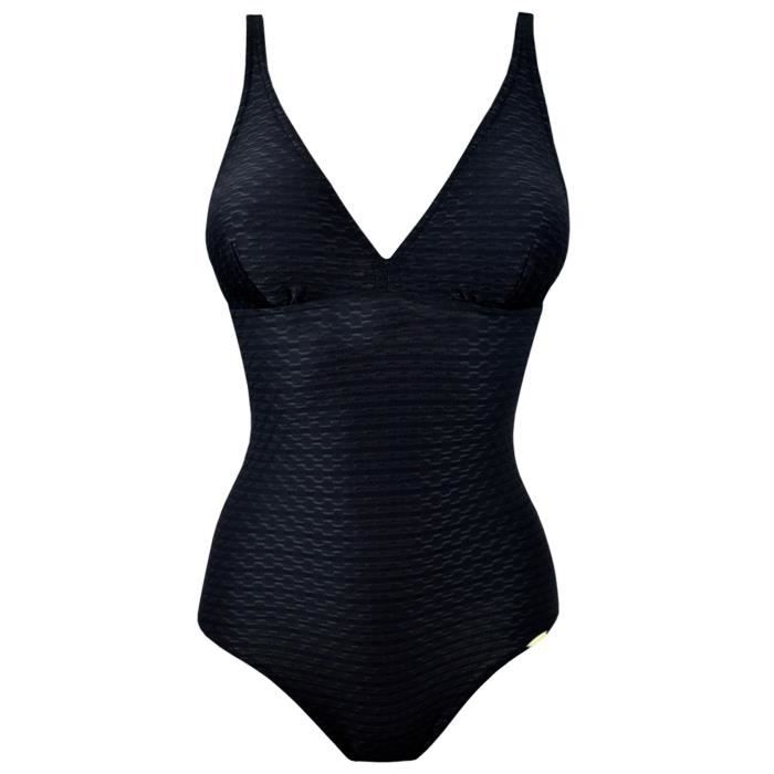 Maillot de bain 1 pi ce Eva dora noir 1p Grain de sable Noir