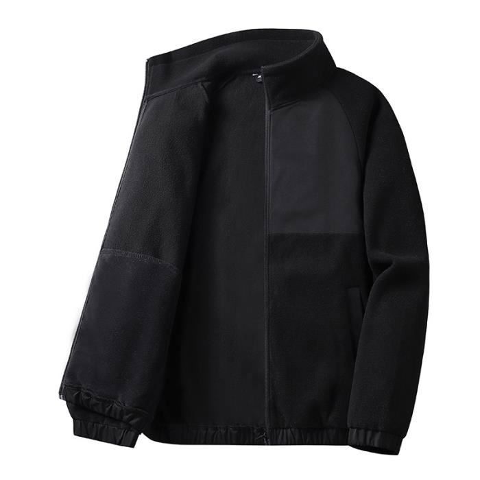Polaire noir homme best sale
