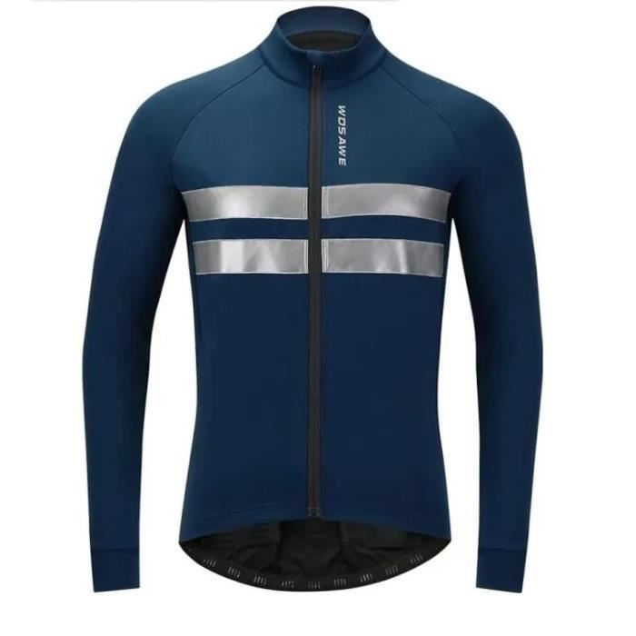 Hiver Veste de Cyclisme Hommes Échauffement Thermique Sport de Plein Cycling Jacket Air VêTements de VéLo Coupe Vent ImperméAble VTT Maillot