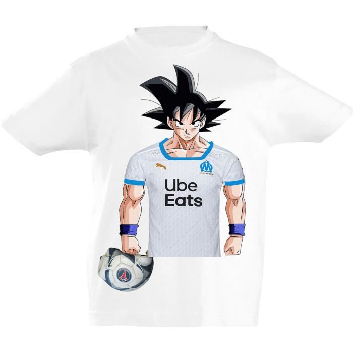 T-SHIRT ENFANT PERSONNALISÉ DRAGON BALL Z, COULEUR BLANC