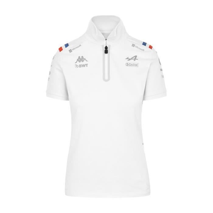 Veste Zip Kappa Ambach BWT Alpine F1 Team - Officielle Formule 1, Style Sportif - 7