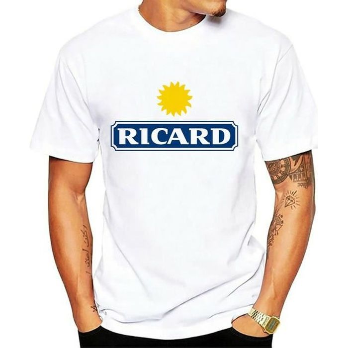 Tee shirt ricard new arrivals personnalisé