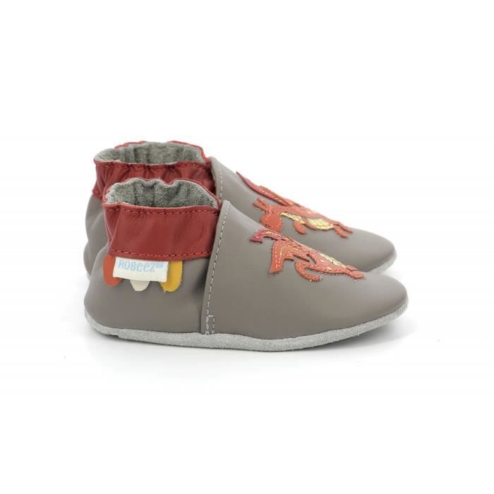 chausson cuir robeez