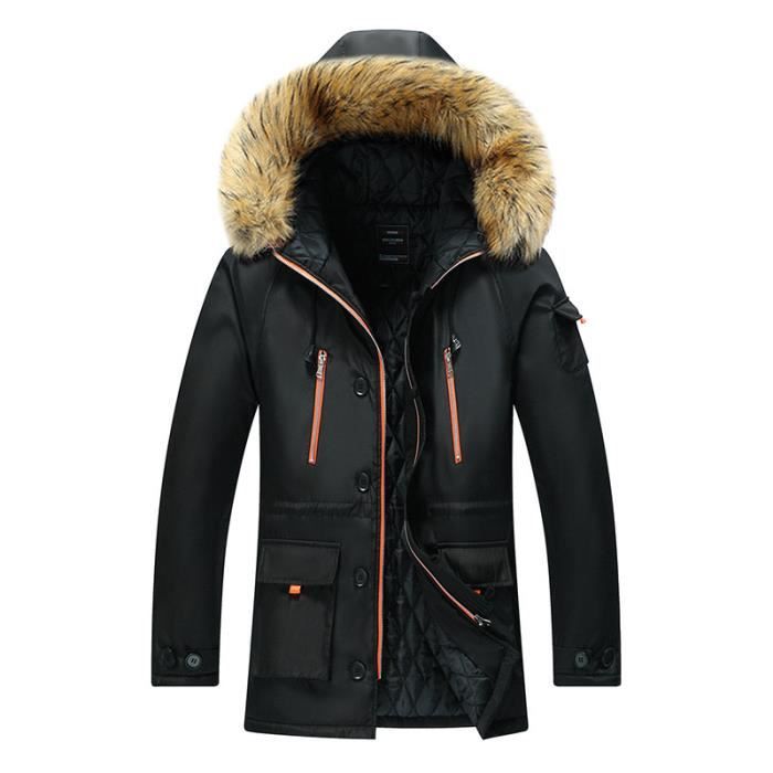 Doudoune fourrure homme cdiscount store