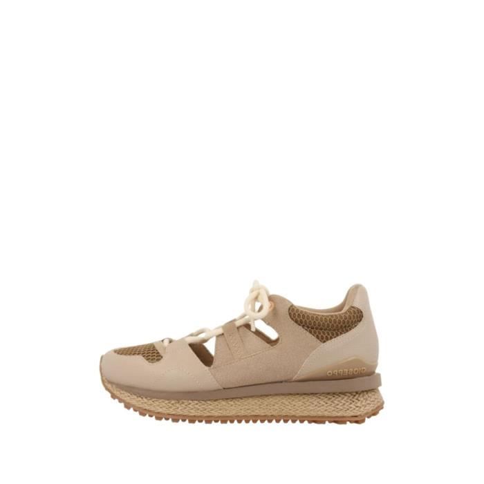 Baskets femme Gioseppo - Beige - Ref 59799 - Textile