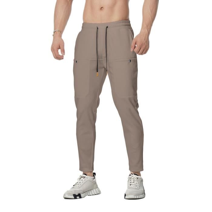 Pantalon de Jogging pour Homme Pantalon de Randonnée Cargo pour Athlétique Entraînement Voyage