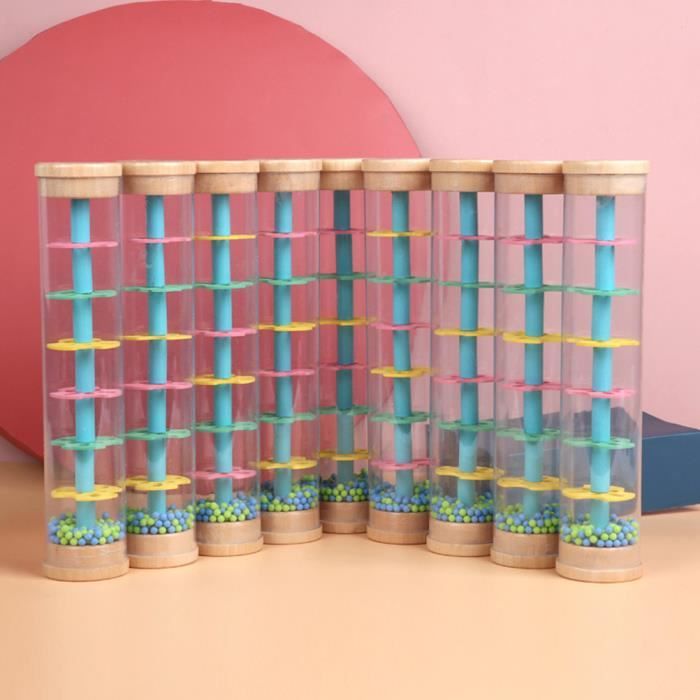 LIU-7374285675400-Agitateur de bâton de pluie Bébé Rainmaker Jouet Rainmaker Pluie Bâton Shaker
