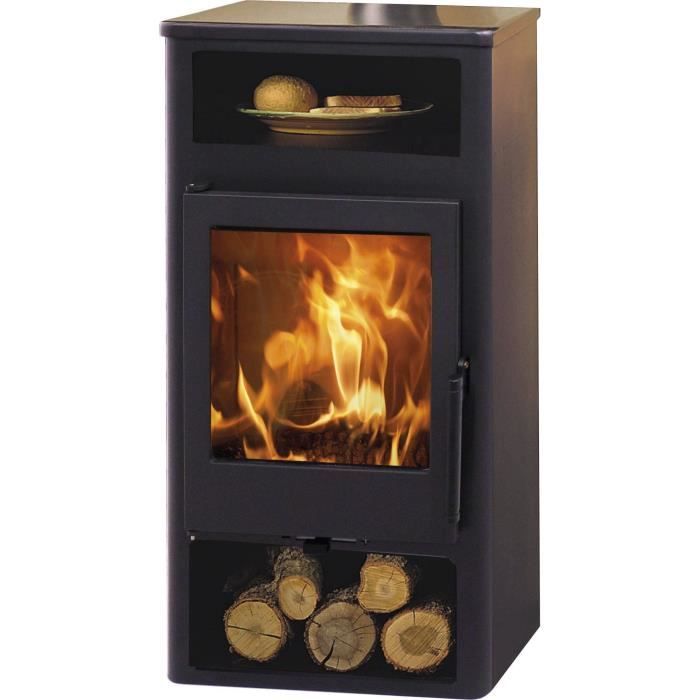 Poêle à bois PANADERO Swan Ecodesign 5 9 kw Bûches 40 cm