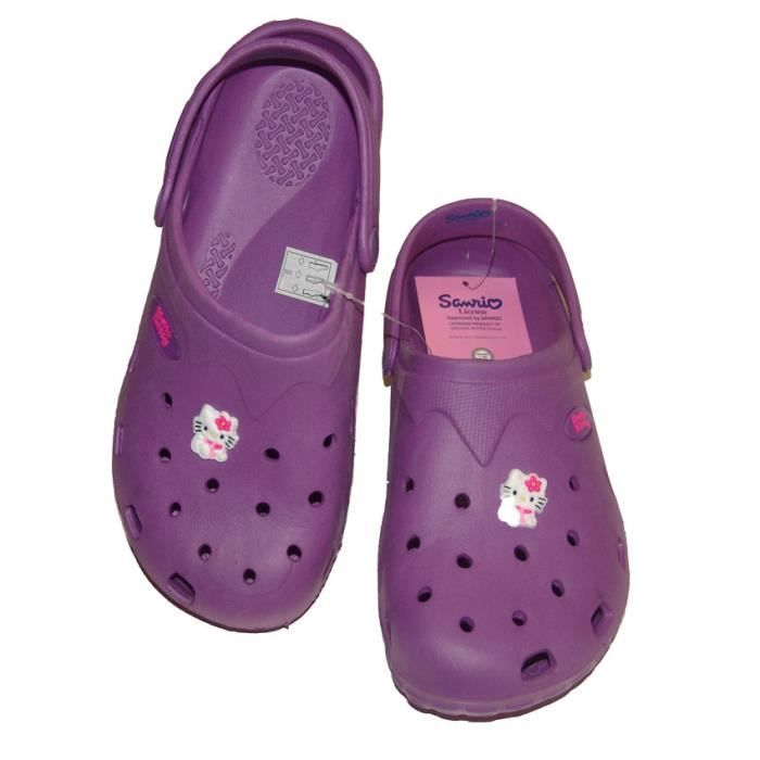 Sabot clearance plastique fille