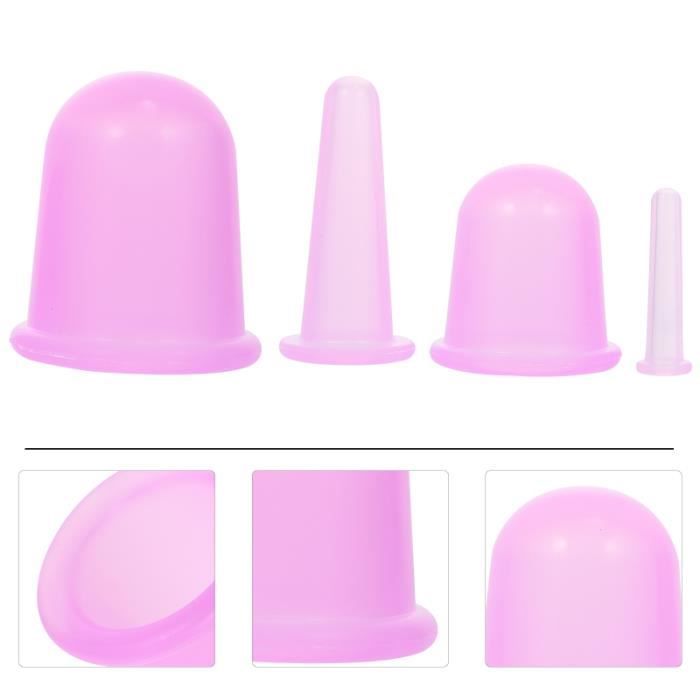 Zerodis Ensemble De Ventouses Pour Le Visage 2 PCS Face Cupping Set