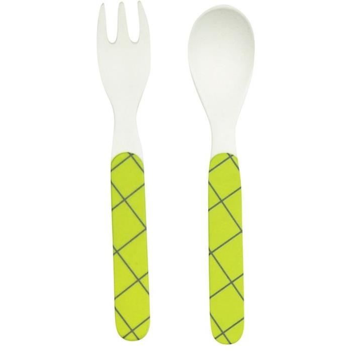 Mill O Bebe Set 2 Couverts Bambou Ananas Cdiscount Puericulture Eveil Bebe