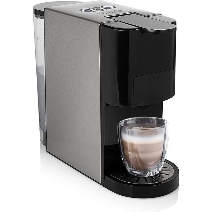 Princess Machine a Cafe - Multicapsules - Compatible avec Nespresso, Dolce Gusto, Lavazza® a Modo Mio & Dosettes E.S.E - 0,8 L -