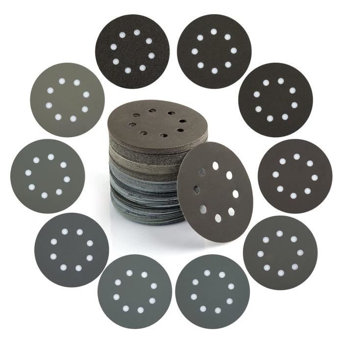 Bosch Disques à Poncer Grain 120 (Lot De 10) – Ponçage Précis Et Efficace Pour Vos Projets