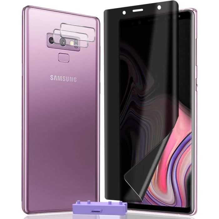 Protection écran Verre Trempé Anti-espion Pour Redmi Note 9 Pro/9S/9T - Neuf - 3 Couches