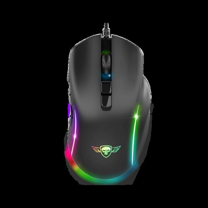 Spirit of Gamer Elite M70 Souris de jeu RGB sans fil 4800 DPI Noir