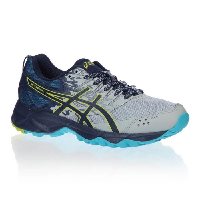 ASICS Baskets Gel Sonoma 3 Femme Gris Cdiscount Sport