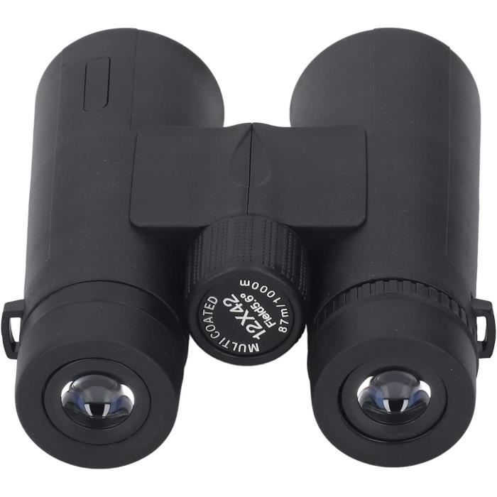 Jumelles Puissantes 12x42 Pour Adultes - Prismes BAK4, Grossissement 12x, Objectif 42mm, Idéales Observation Nature Sport Voyage - 6