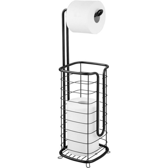Porte-papier Toilette Noir, Sans Perçage, Porte-papier Toilette En