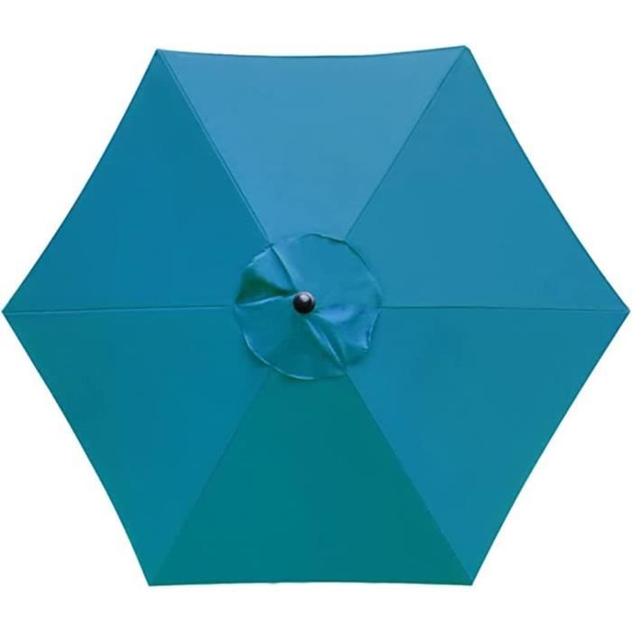 Toile De Rechange Pour Parasol 180-300 Cm - Imperméable, 8 Ou 10 Baleines, Plusieurs Coloris