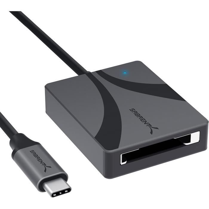 Delkin USB 3.2 Kartenleser Für CFexpress Type A & SD UHS-II – Bis 10 Gbps, Aluminiumgehäuse, Mit Schutzkappe