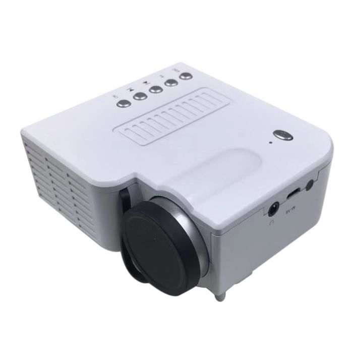 Mini Projecteur Portable LED Videoprojecteur Pico Projecteur de Poche