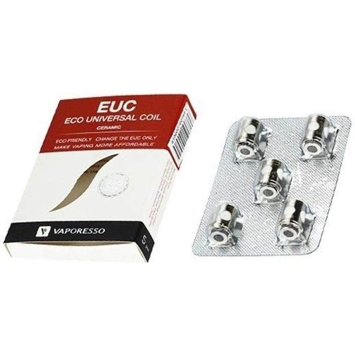 Rsistances Euc Ceramic Pour Veco One Vaporesso (pack De 5) - 0.5 Ohms 0.5  Ohms 0.5 Ohms 0,5 Ohms - Cdiscount Au quotidien