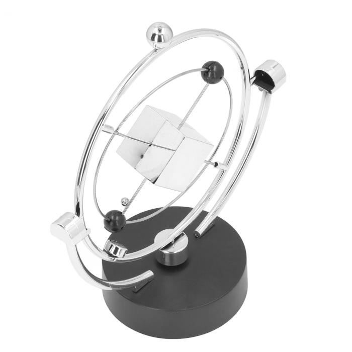 Boule De Bureau Oloid En Acier Inoxydable - Jouet Anti-Stress Géométrique Élégant