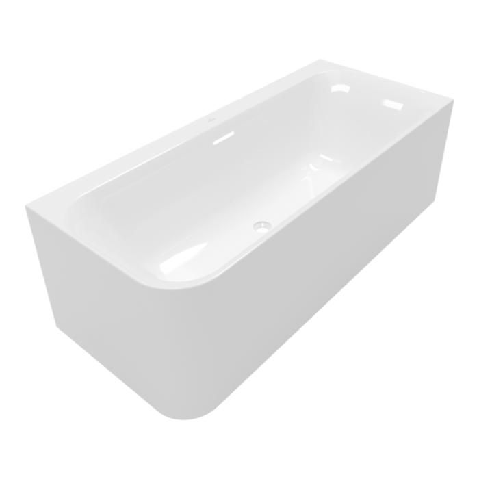 Baignoire semi îlot dangle VILLEROY & BOCH Loop & Friends version droite