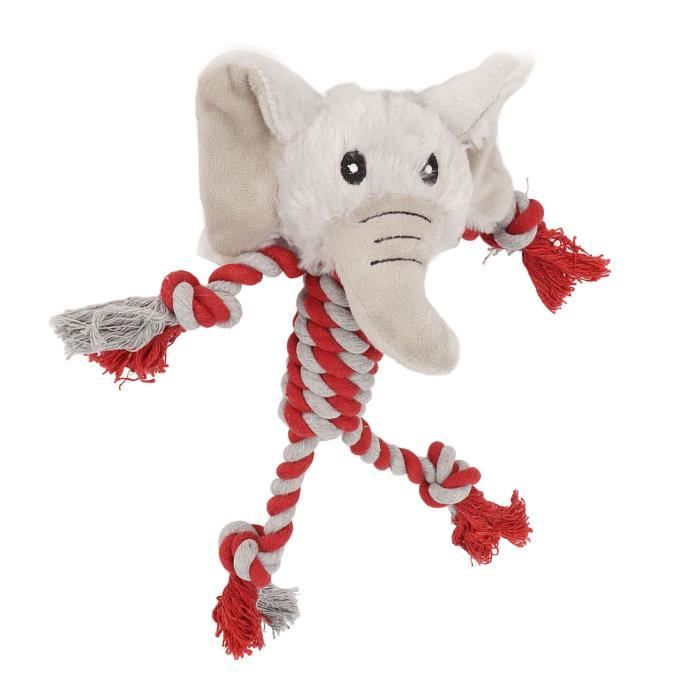 Jouet Couineur Pour Chien En Forme De Pieuvre En Peluche, Indestructible, Pour L'ennui Des Chiens De Petite Et Moyenne Taille (bleu