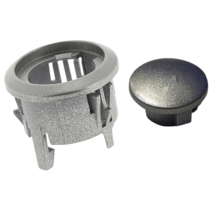 Collerette de bouton Whirlpool Four micro ondes Compatible Bauknecht IKEA Whirlpool - vue 2